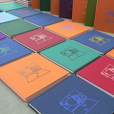 Kleinserie Hand-Buchbinderei